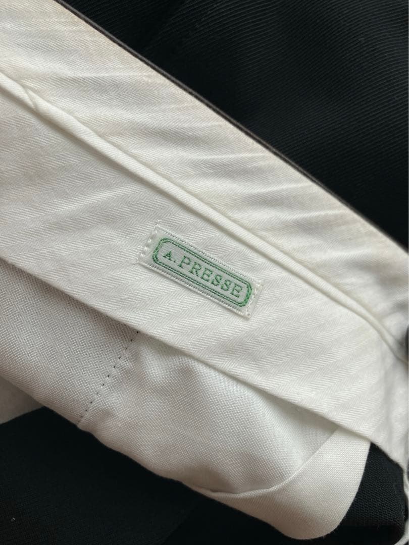 A PRESSE　covert cloth trousers
