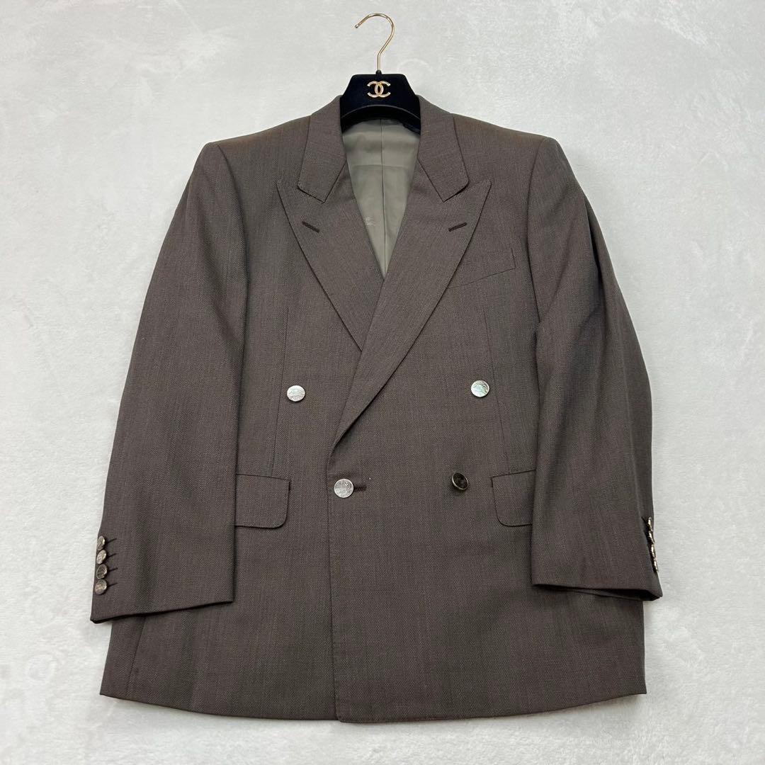 G99 美品 M バーバリー プレステージコレクション スーツ上下 メンズ