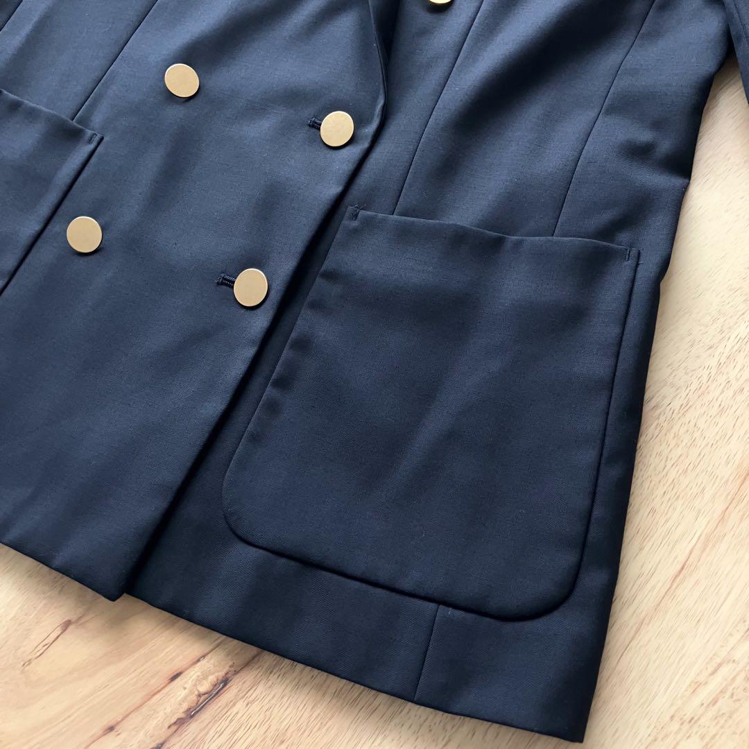 【2024】JOURNAL STANDARD ダブルフロントジャケット 36 紺
