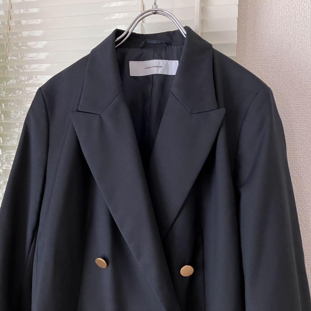 【2024】JOURNAL STANDARD ダブルフロントジャケット 36 紺