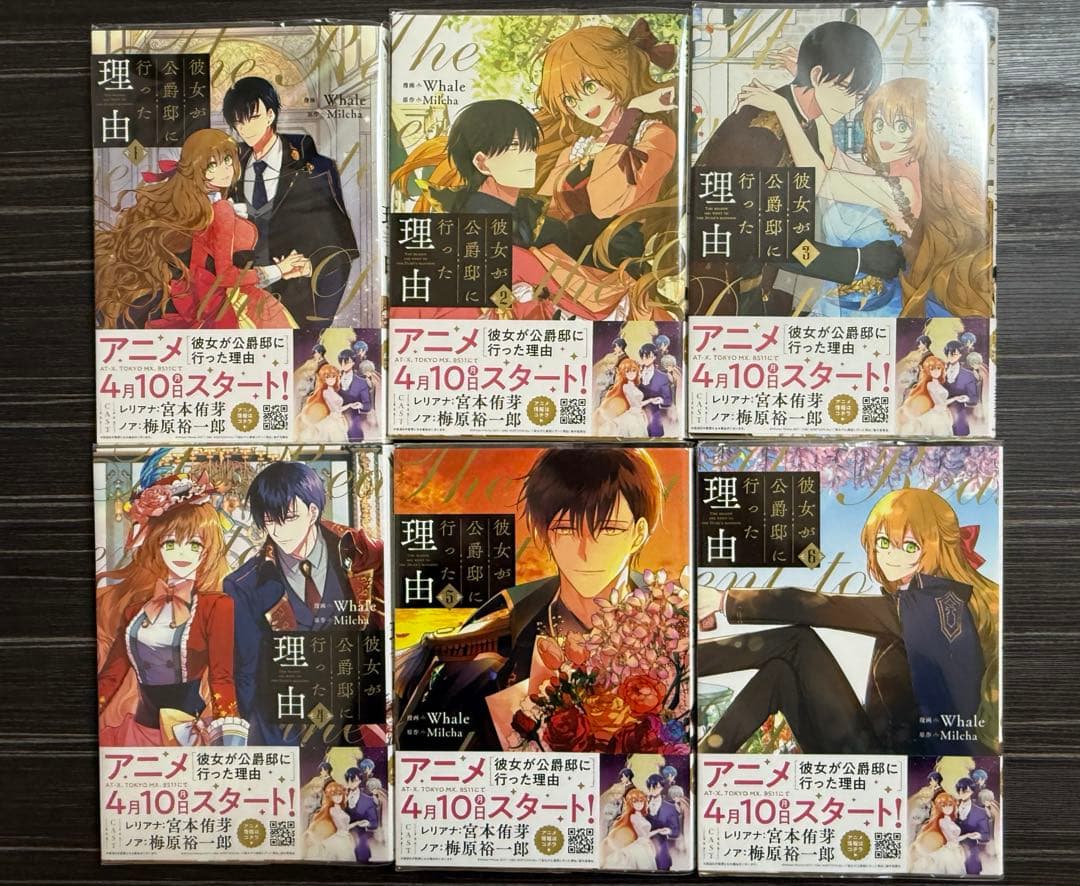 彼女が公爵邸に行った理由 1-11巻