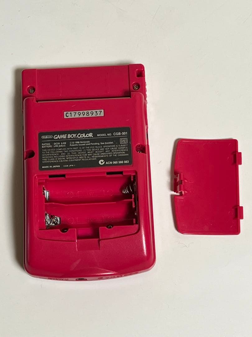 Nintendo ゲームボーイカラー レッド