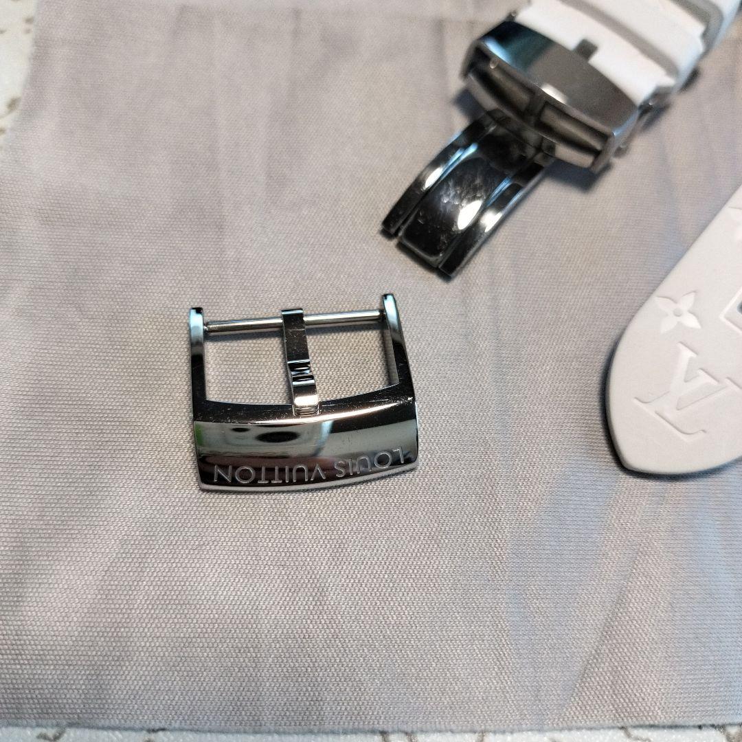 T*s様 ルイ ヴィトンホワイト ラバーベルト タンブール