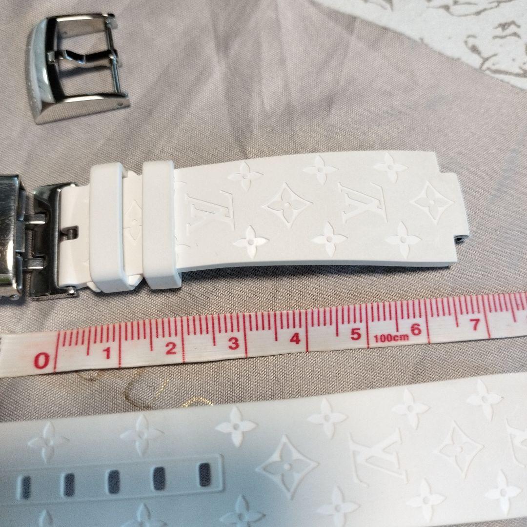 T*s様 ルイ ヴィトンホワイト ラバーベルト タンブール