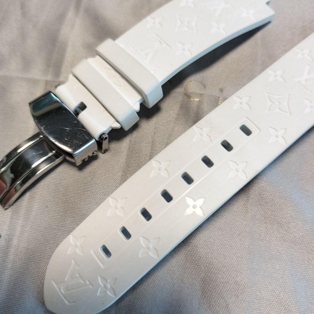 T*s様 ルイ ヴィトンホワイト ラバーベルト タンブール