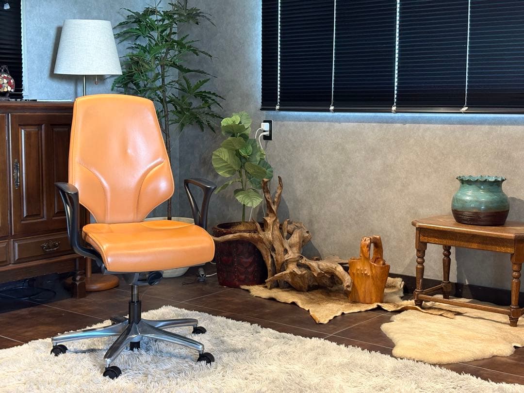 ⑥ジロフレックス 64 giroflex デスクチェア　ミッドセンチュリー IN