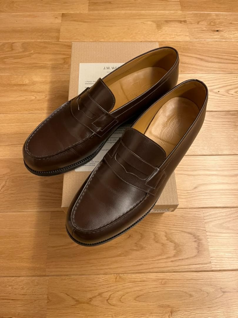【J.M.WESTON】7.5D 180シグニチャーローファー