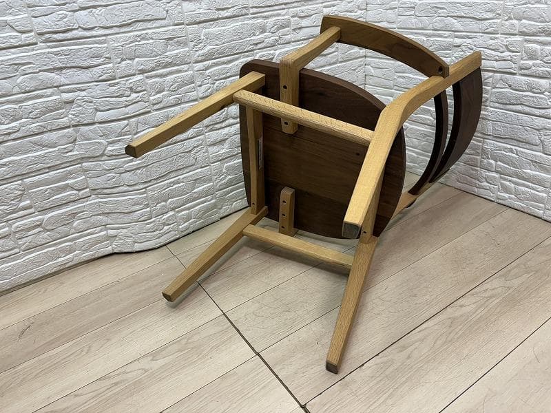 タ*ウ様 イバタインテリア Sign サイン チェア アーム付き オーク×ウォル