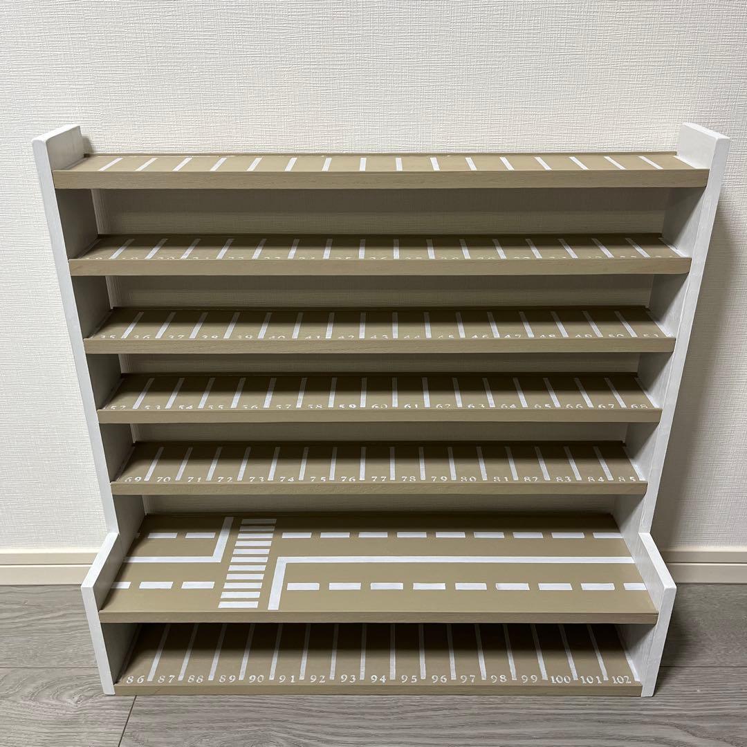 専用トミカ棚 7段
