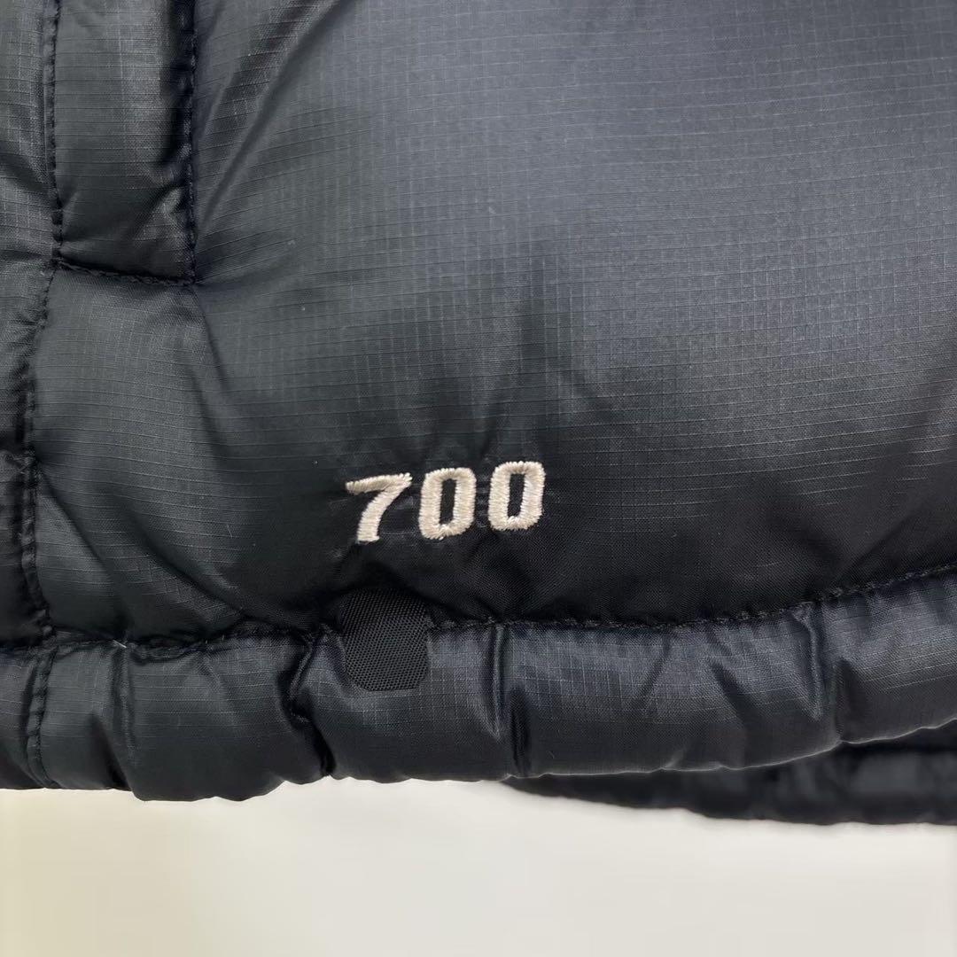 ノースフェイス 700FIL ヌプシ ダウンベスト ブラック レディースXL