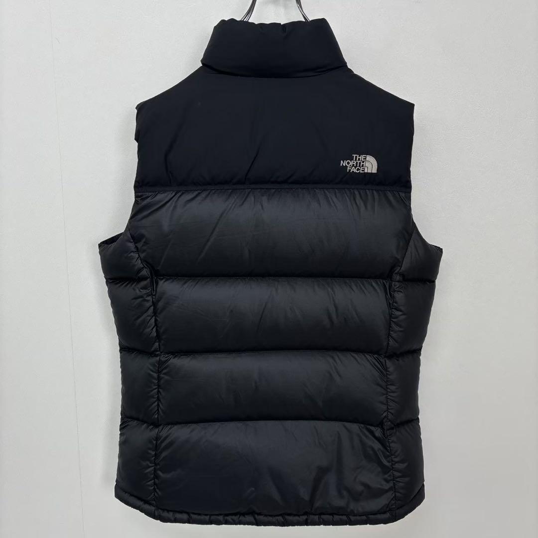 ノースフェイス 700FIL ヌプシ ダウンベスト ブラック レディースXL