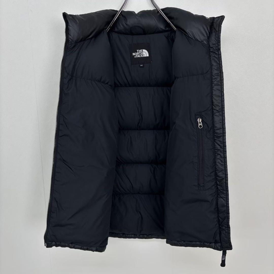 ノースフェイス 700FIL ヌプシ ダウンベスト ブラック レディースXL