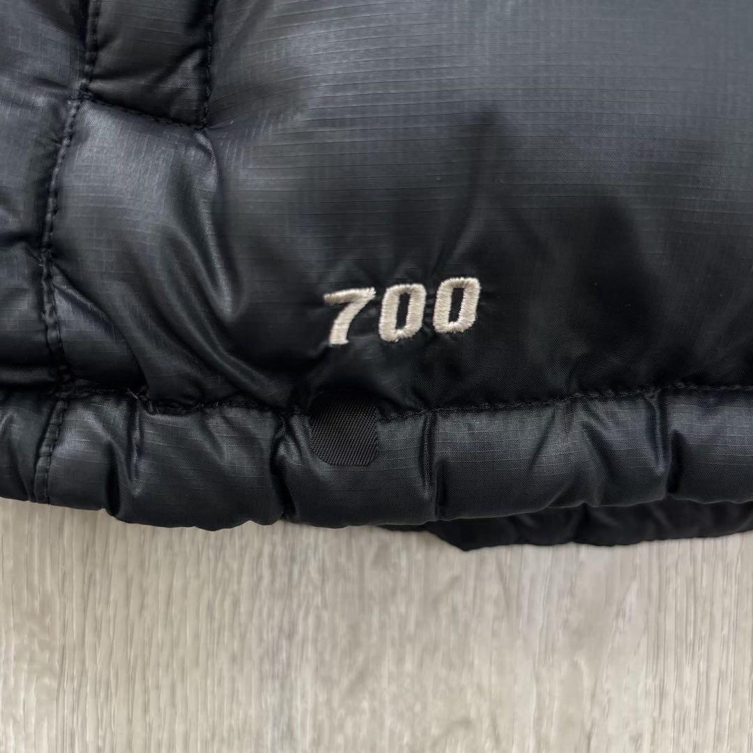 ノースフェイス 700FIL ヌプシ ダウンベスト ブラック レディースXL