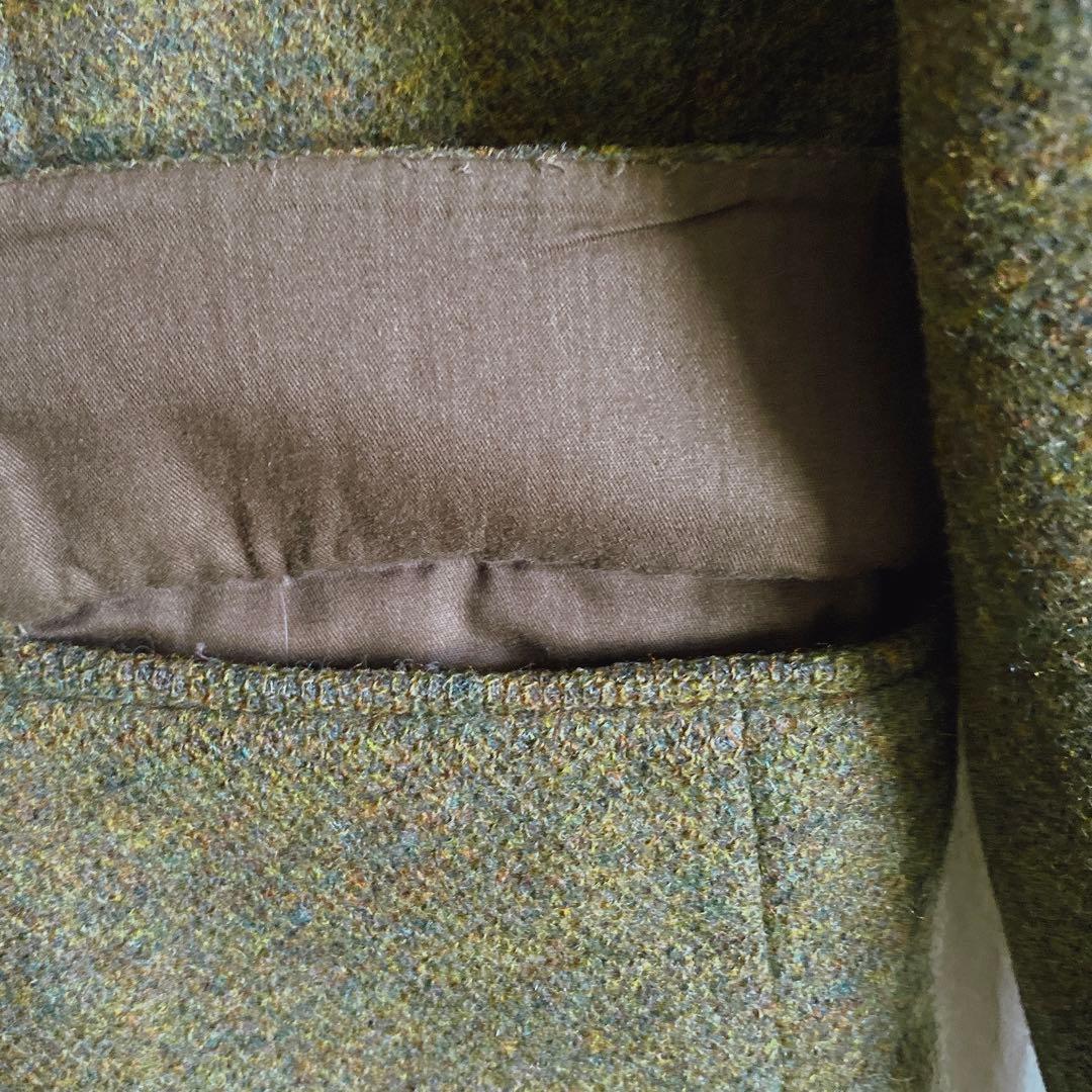 きれいめ◎CHILD WOMAN ウール　チェスターコート　オリーブカーキ系