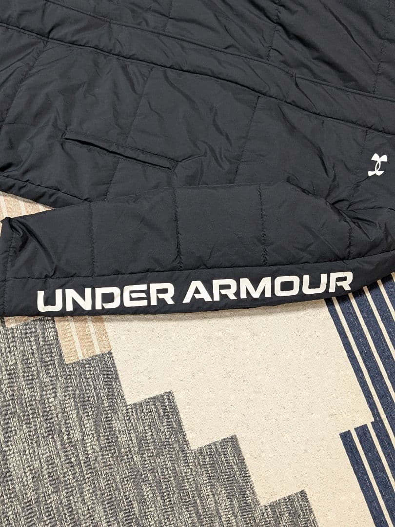 UNDER ARMOUR ベンチコート 2XL 黒 ブラック アンダーアーマー