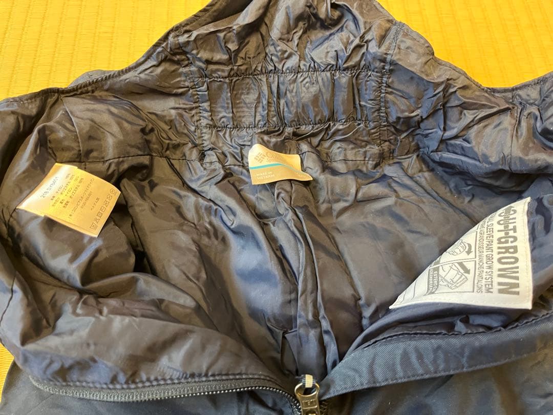 キッズ120cm スキーウェアセット（ジャケット、パンツ、ソックス）