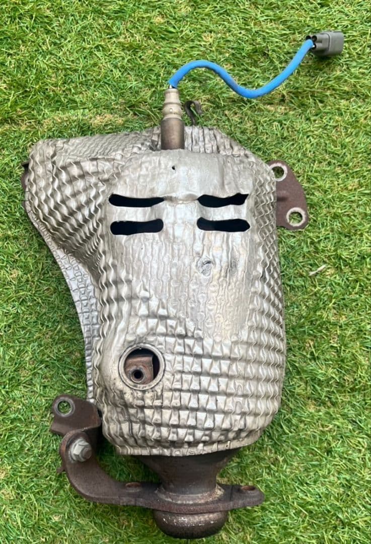 ダイハツ KFエンジン用 純正触媒＆遮熱板