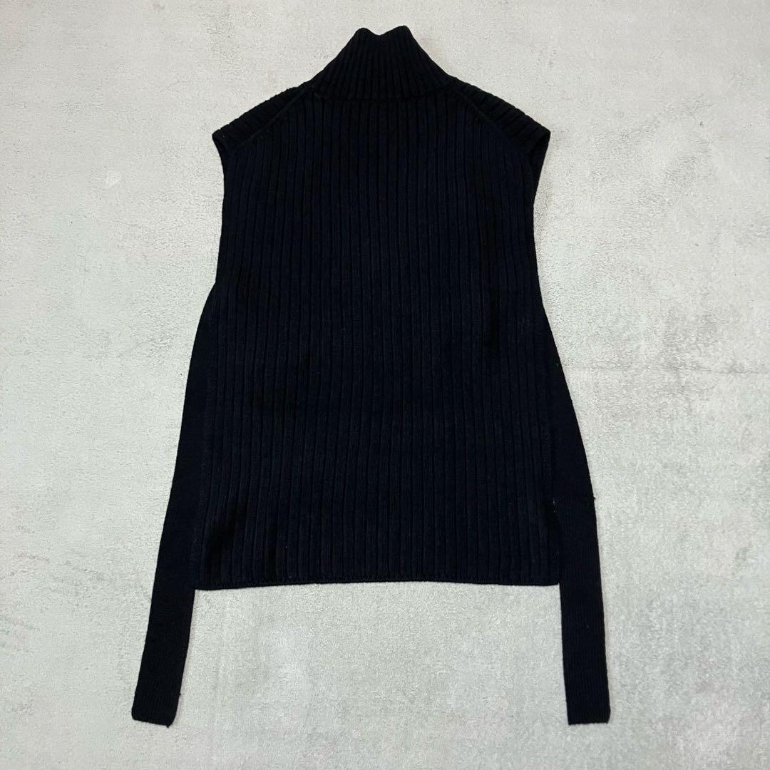 ETRE TOKYO ハーフジップタートルニットベスト