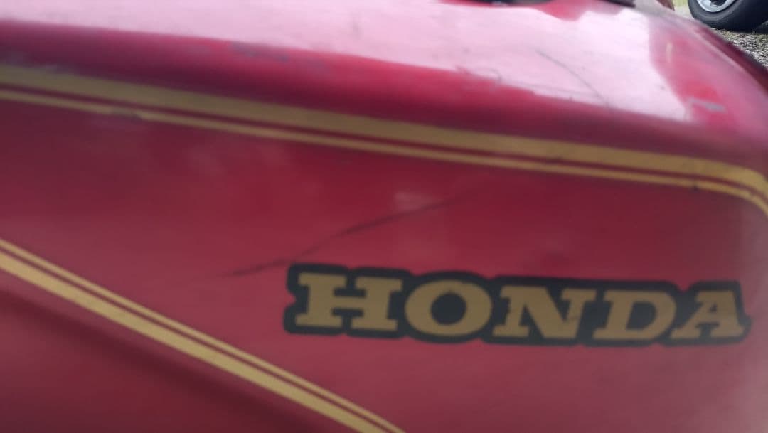 CB250RSZ タンク　コック付