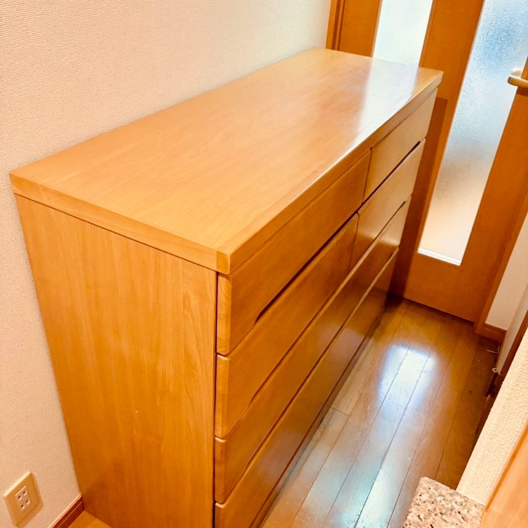 ニトリ ローチェスト 4段 洋タンス　NITORI @埼玉県白岡市