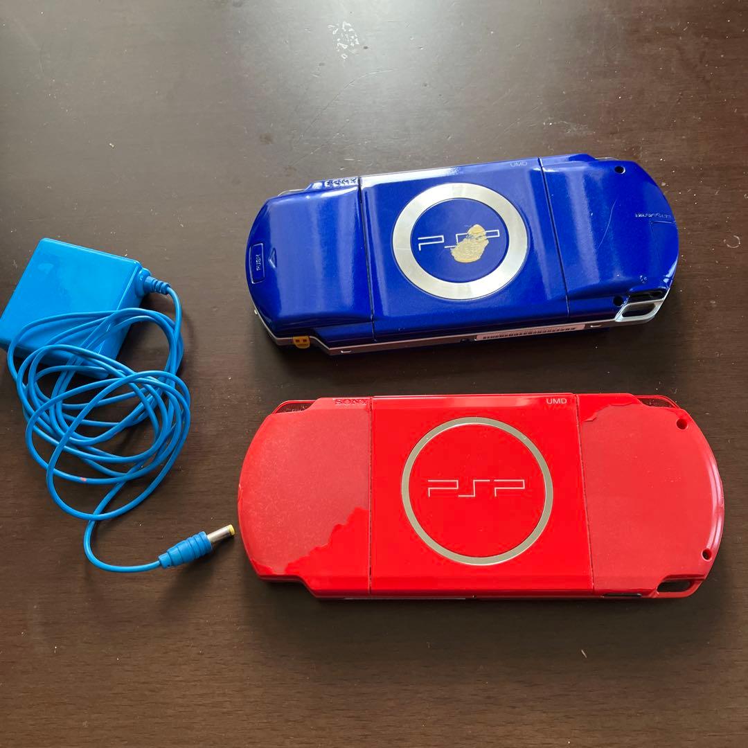 ゲーム機　赤のPSP1台