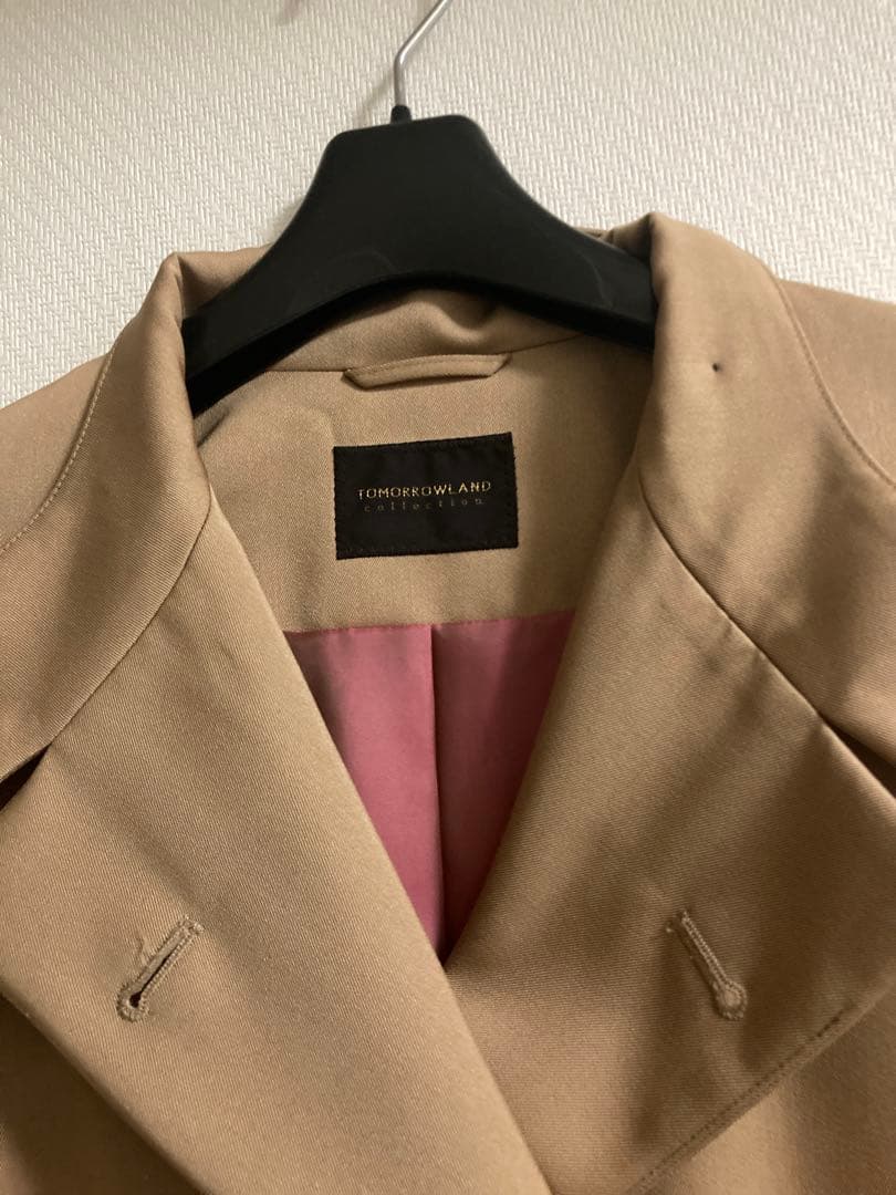 TOMORROWLAND トレンチコート　ベージュ