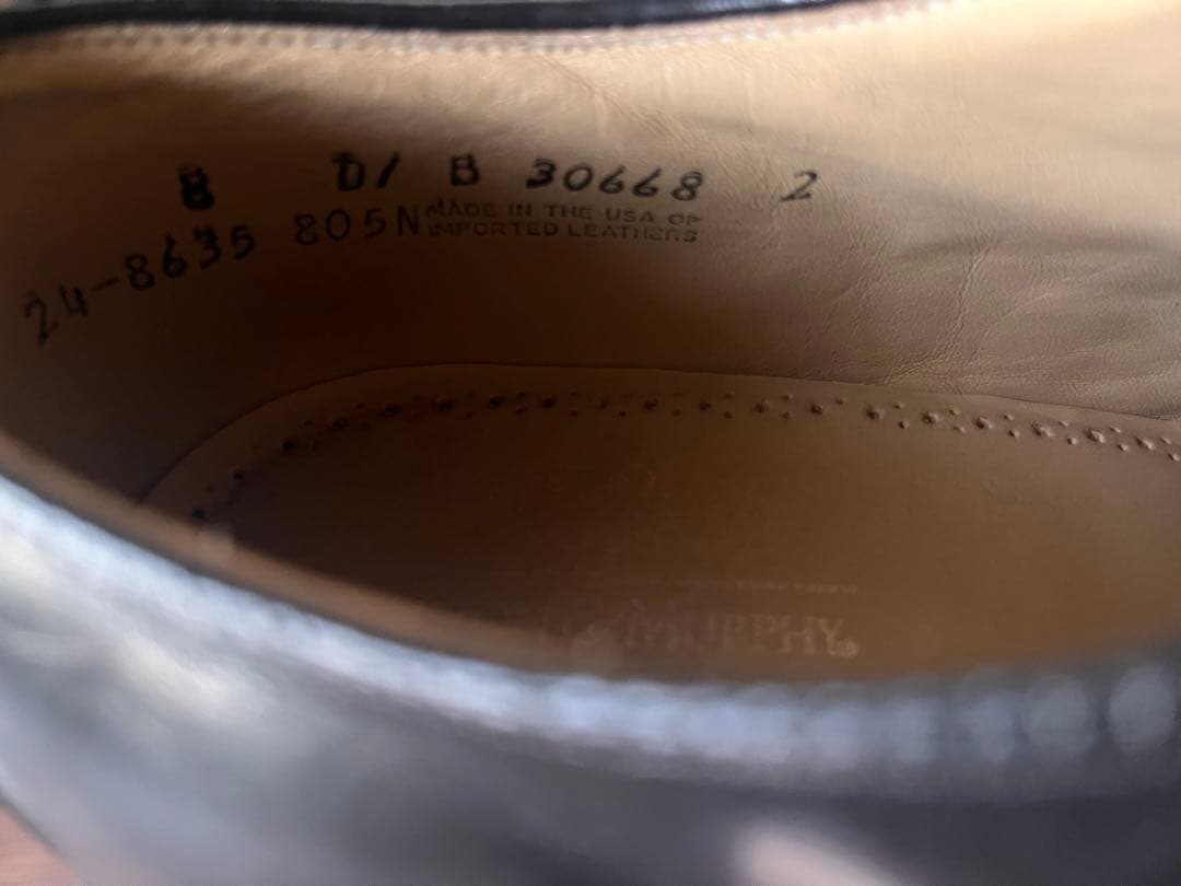 靴 Johnston Murphy Hyde Park II aristocraft