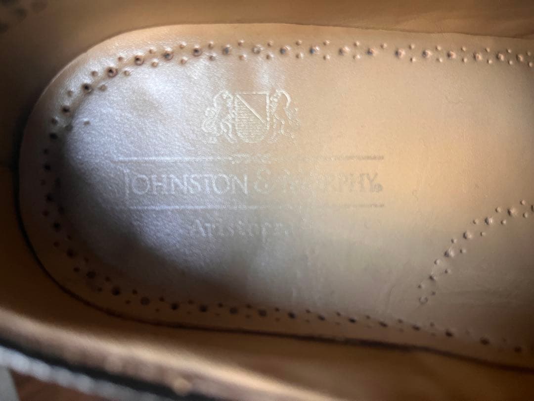 靴 Johnston Murphy Hyde Park II aristocraft