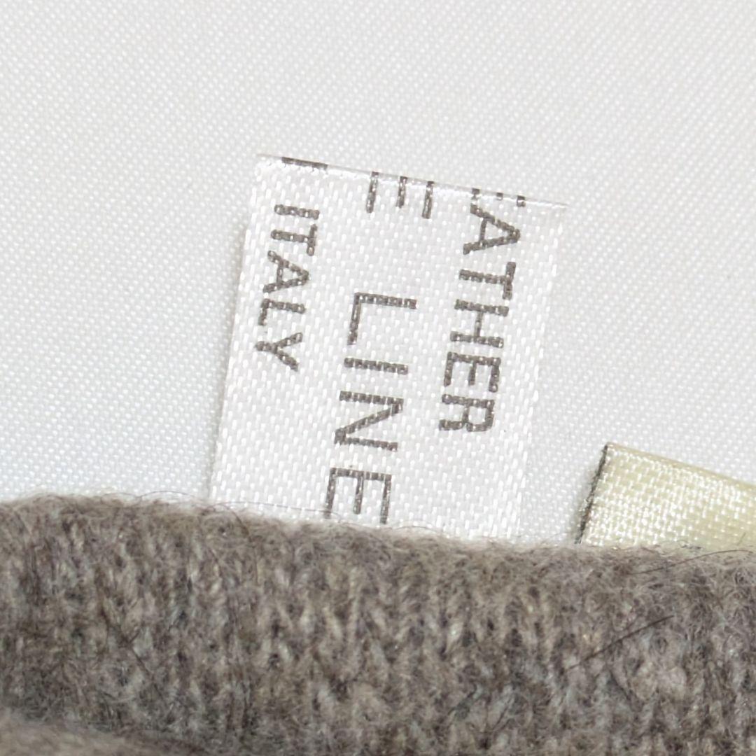 SERMONETA GLOVES セルモネータ カシミヤ 本革手袋 サイズ7.5