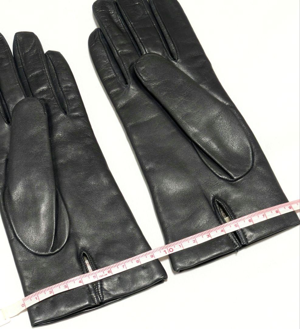 SERMONETA GLOVES セルモネータ カシミヤ 本革手袋 サイズ7.5