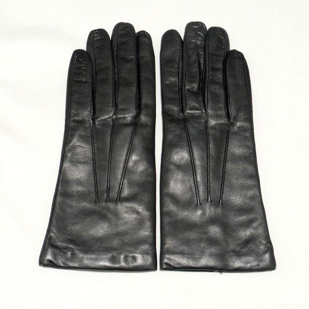 SERMONETA GLOVES セルモネータ カシミヤ 本革手袋 サイズ7.5