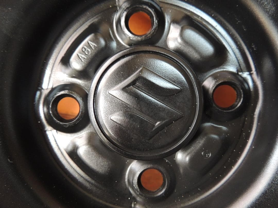 C8　15×4.5J　スズキ純正スチールホイール　ハスラー　4本　自家塗装