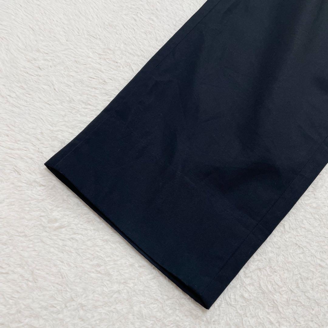 キャバン　コットンポプリンタックパンツ　テーパードパンツ　上質　上品（1483）