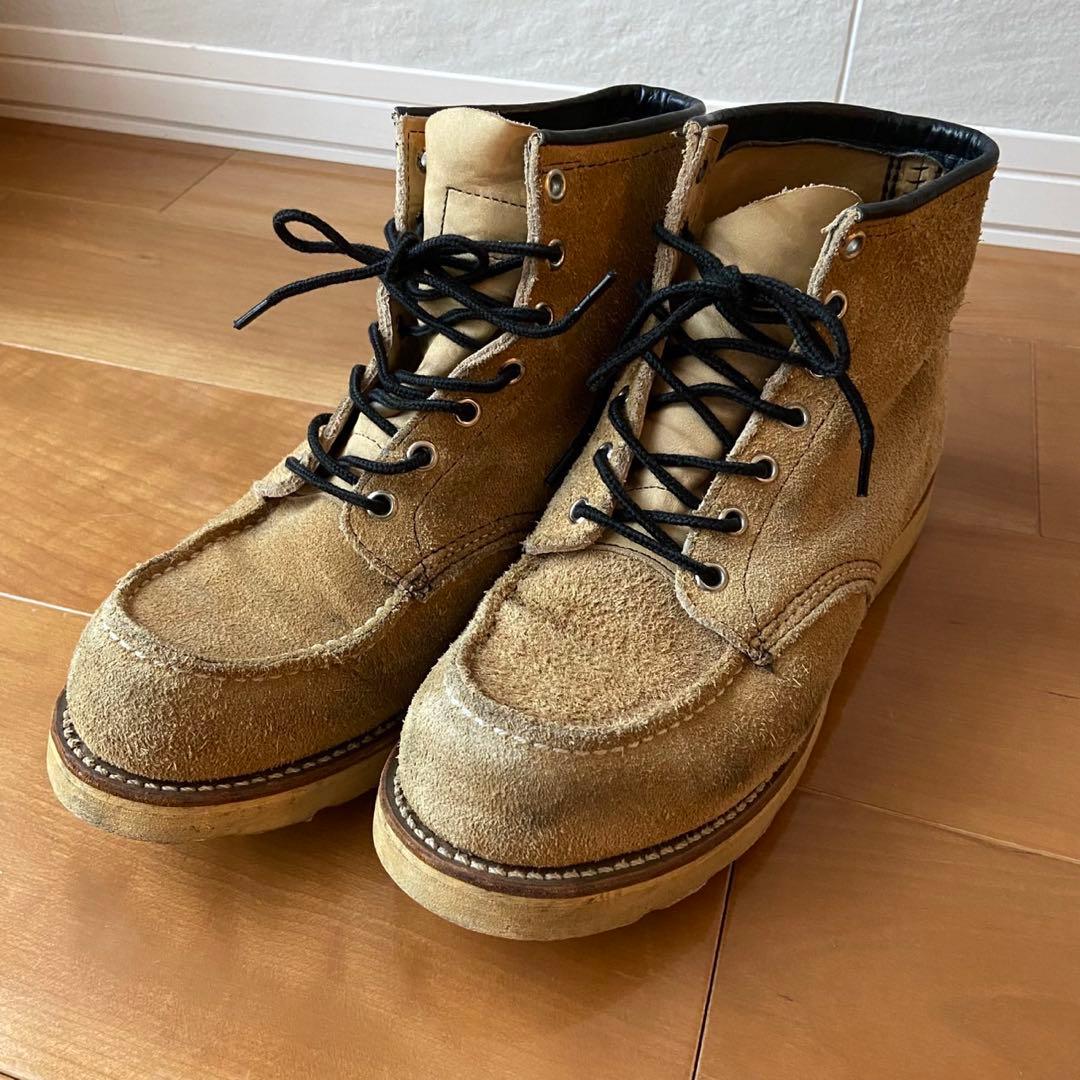 Red Wing Shoes 90’s スウェードブーツ ベージュ