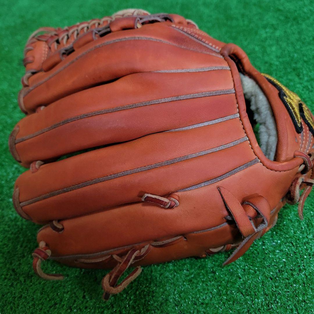 ミズノプロ オーダーグラブ 耕作刻印 内野手用 クレストハイド