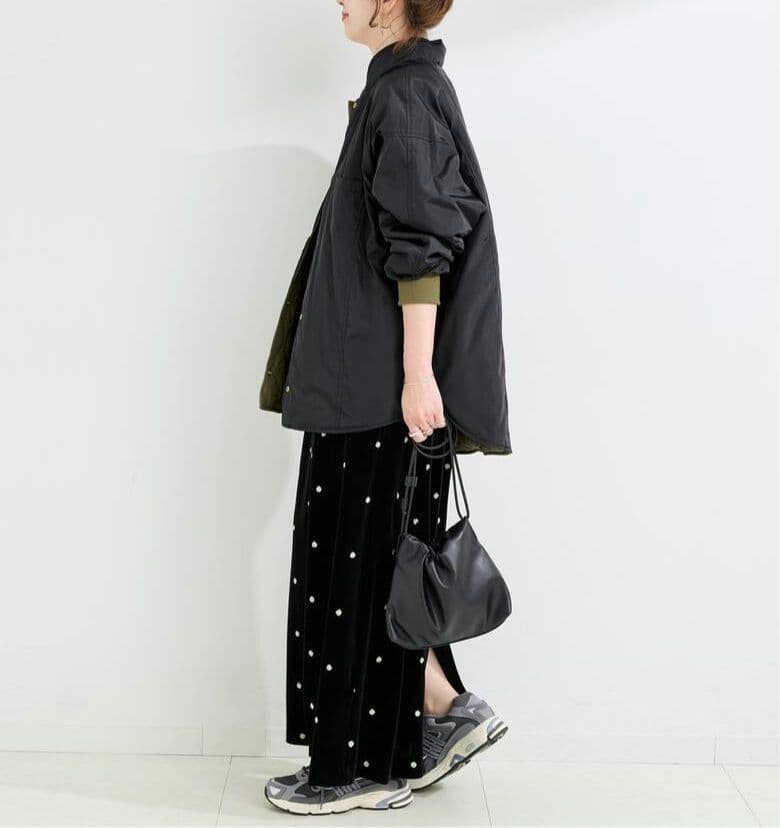 新品♪B.C STOCK ウォッシャブル / キルティングリバーシブルブルゾン