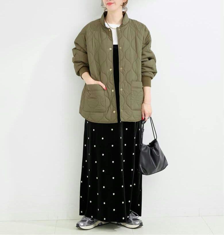 新品♪B.C STOCK ウォッシャブル / キルティングリバーシブルブルゾン