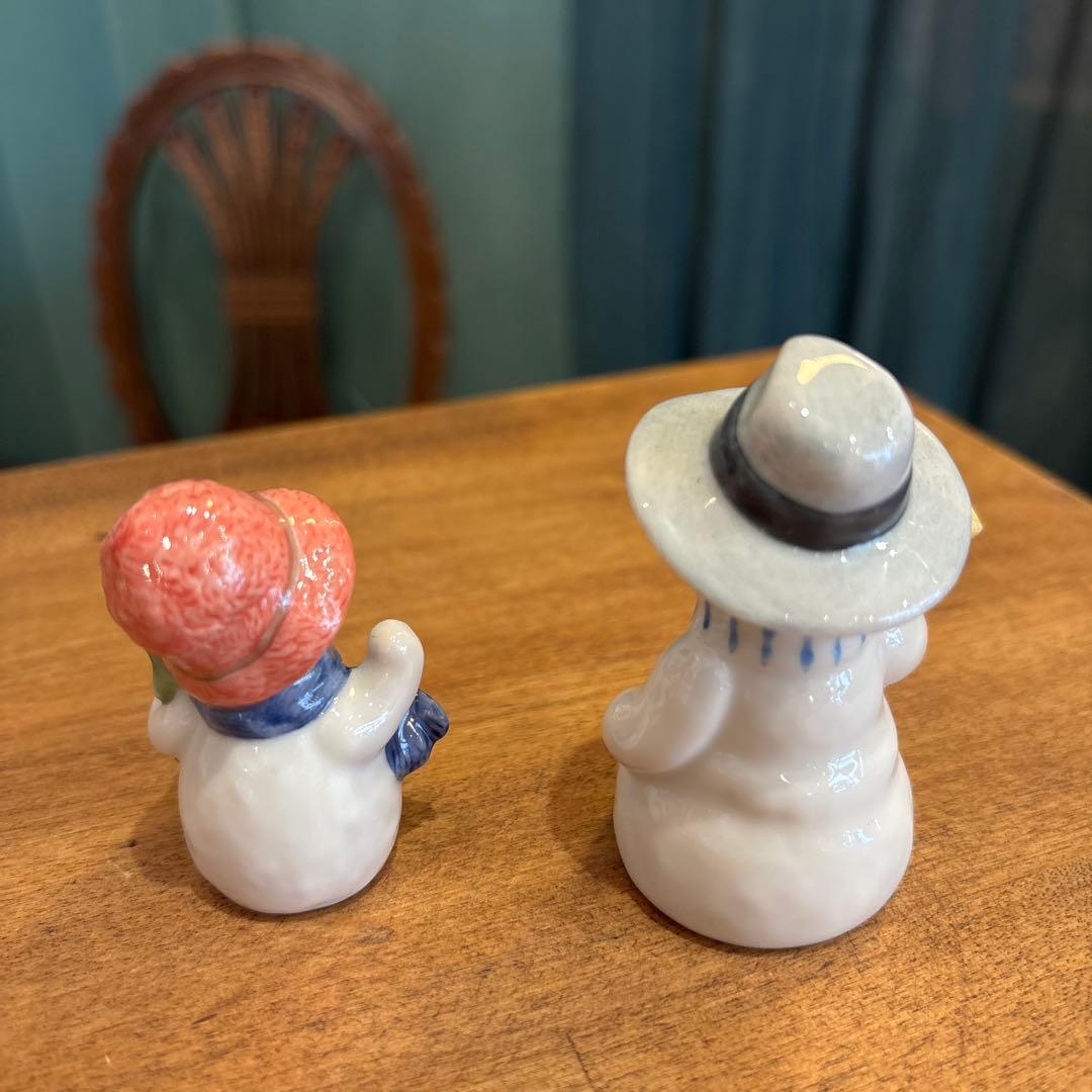 ロイヤルコペンハーゲン　フィギュリン　スノーマン　2体