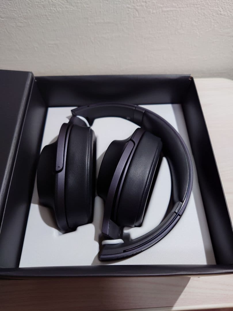 【SONY】hear on MDR-100A チャコールブラック:未使用