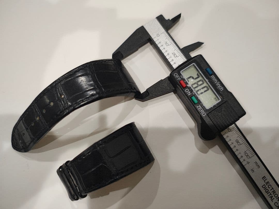 超美品！ジェラルドジェンタ　オクト用マットクロコベルト