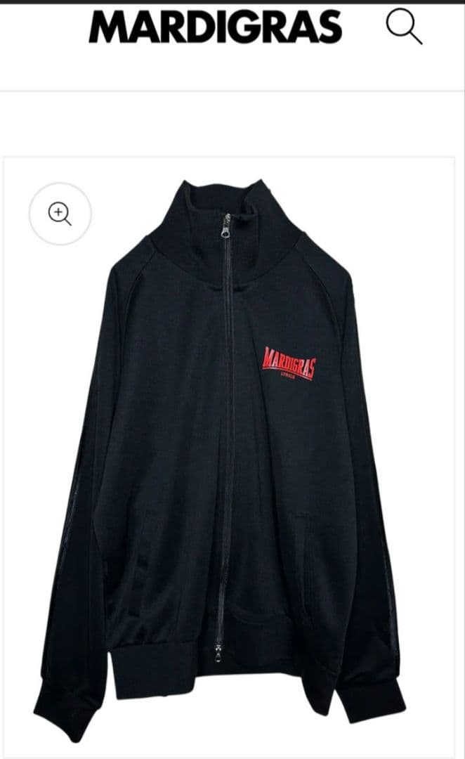 清春 MARDI GRAS トラックジャケット XL 新品 ジャージ黒夢SADS
