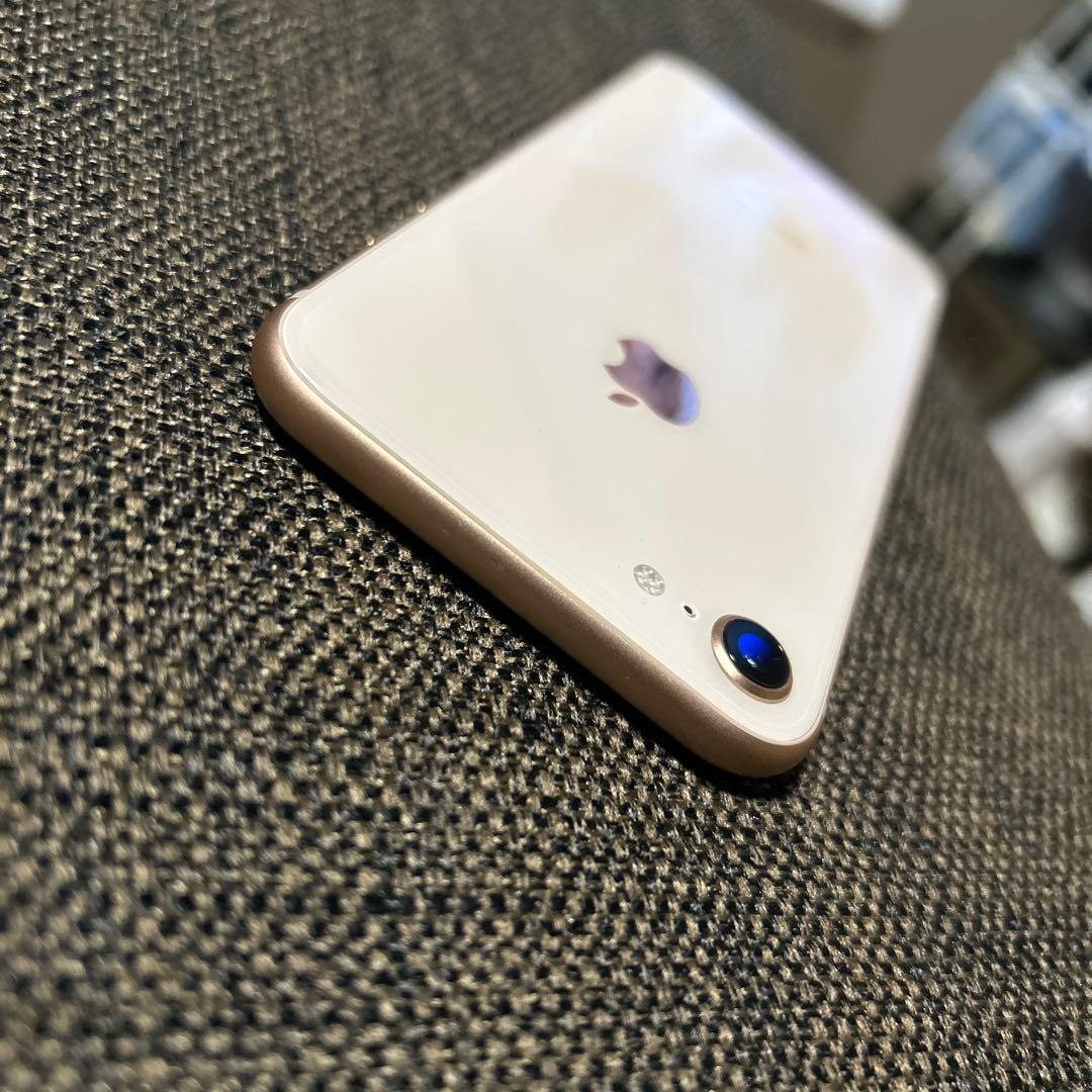 iPhone8 ピンクゴールド 64GB バッテリー83% 動作確認済み