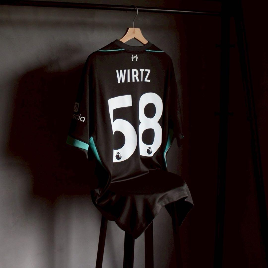 リバプール 24-25 ユニフォーム アウェイ 正規品 XL ヴィルツ