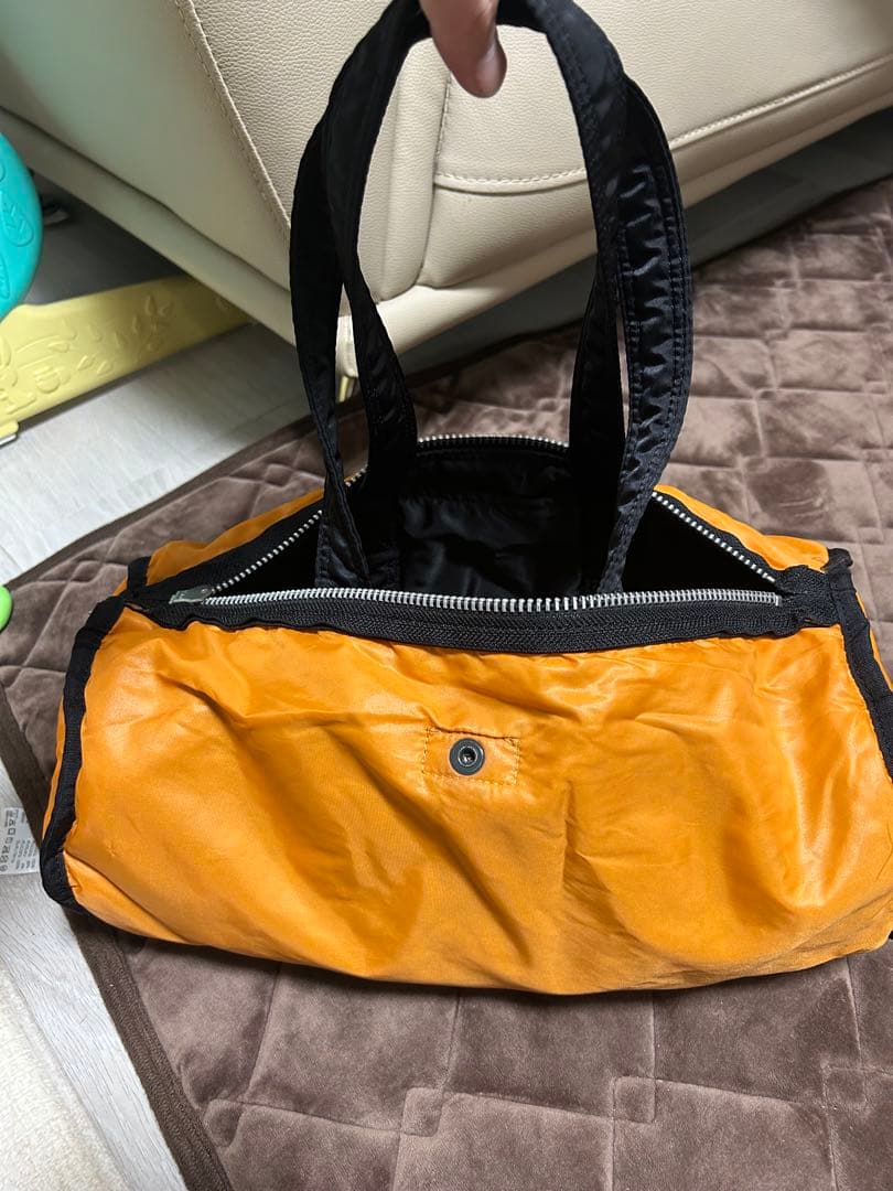 【美品】PORTER ブラック タンカーダッフルバッグ美品