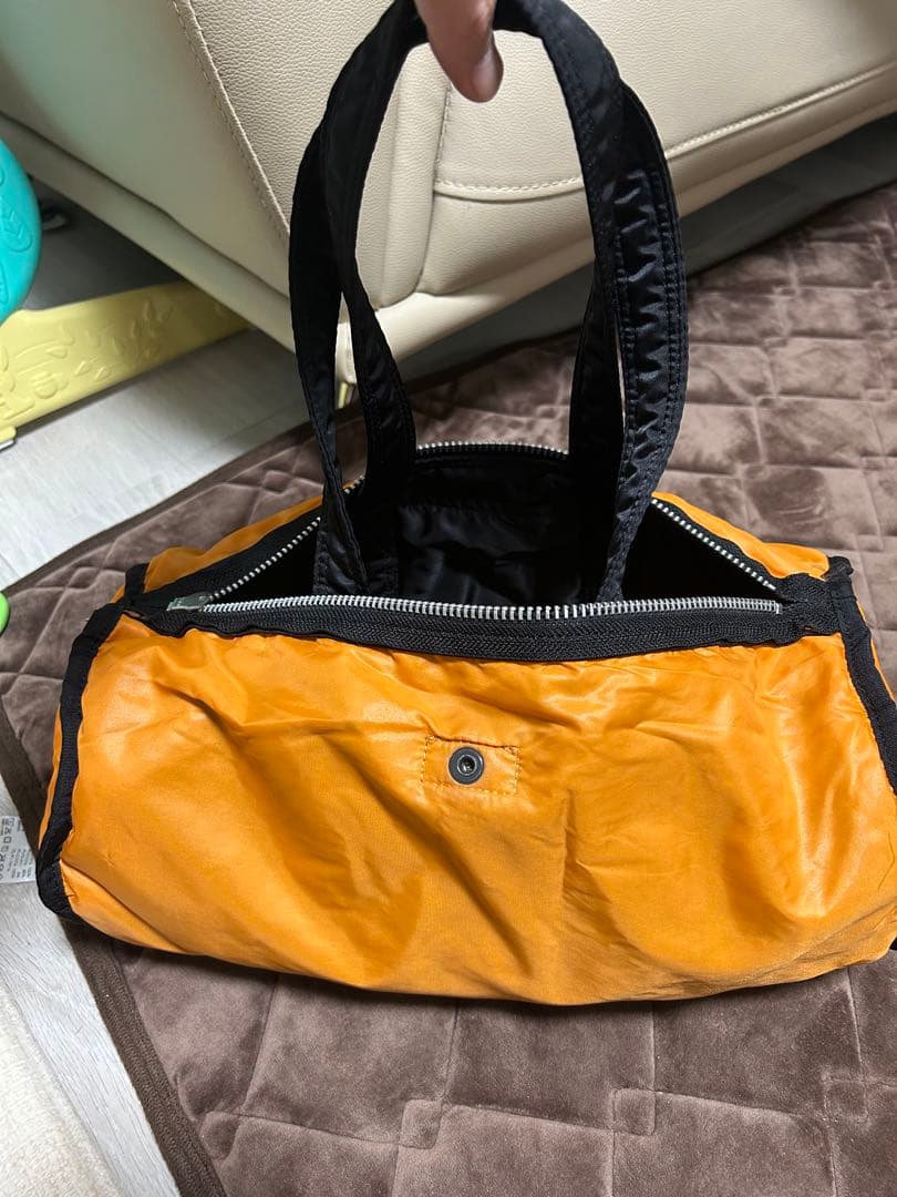 【美品】PORTER ブラック タンカーダッフルバッグ美品