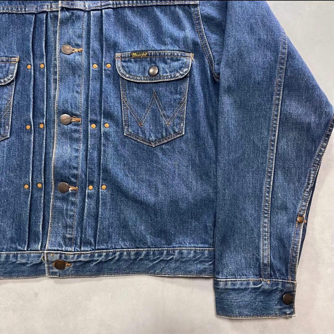 ◎60s Wrangler 111mj デニムジャケット 濃紺 復刻 ⑩