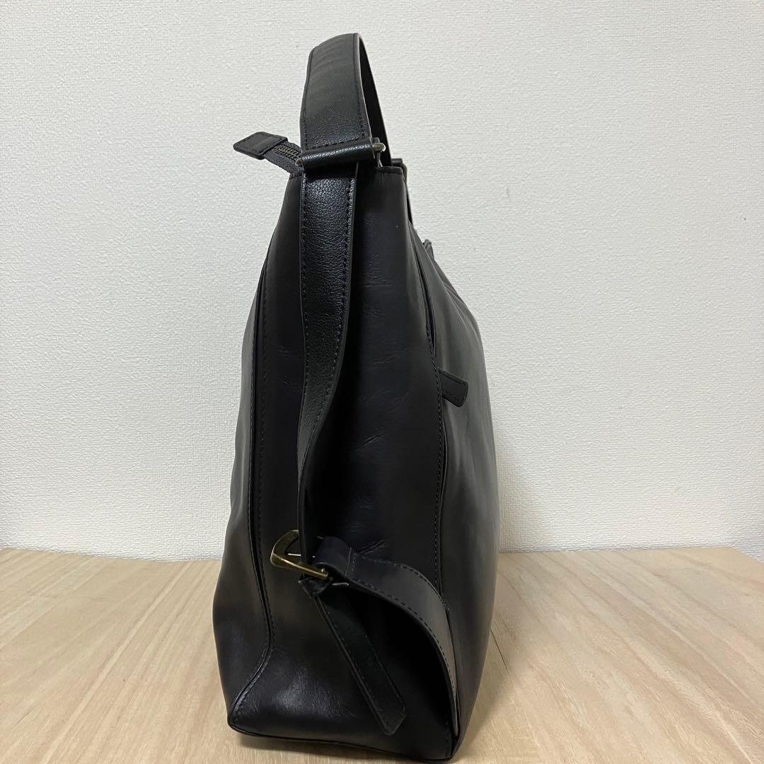 極美品マザーハウス ヨゾラ 2ウェイ バッグ ワーキング ダークグレー PC収納