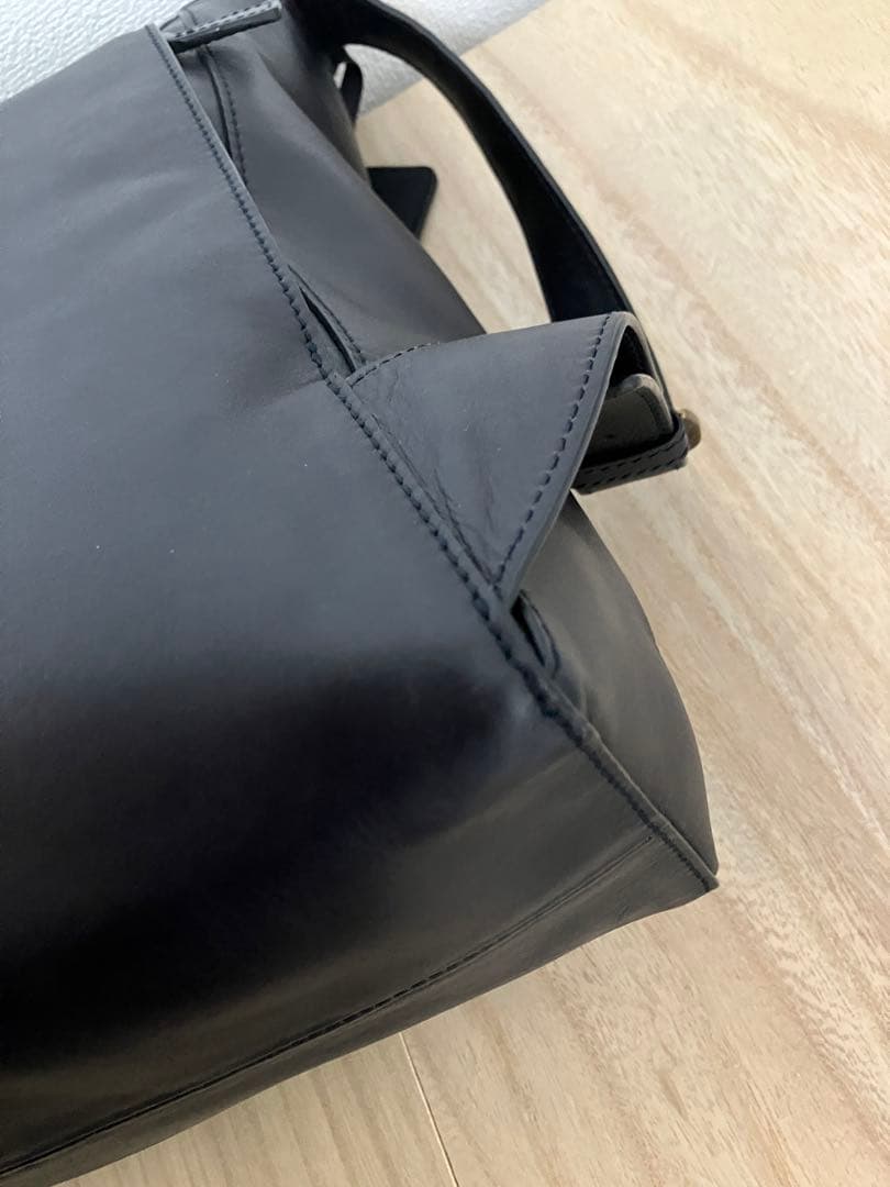 極美品マザーハウス ヨゾラ 2ウェイ バッグ ワーキング ダークグレー PC収納