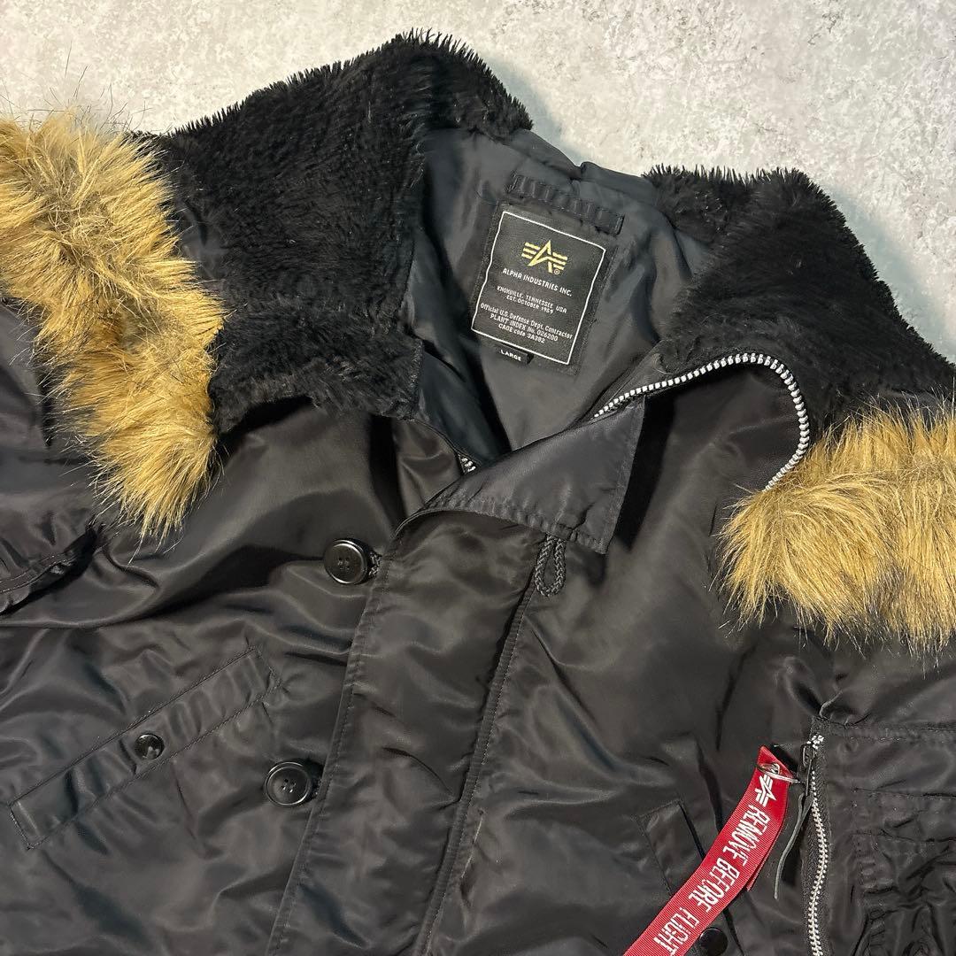 極美品✨️ALPHA type N-2B flight jacket black