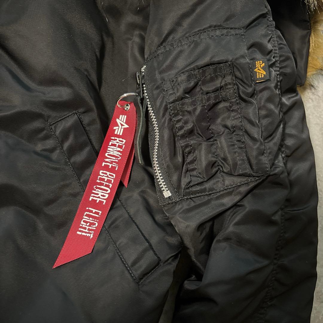 極美品✨️ALPHA type N-2B flight jacket black